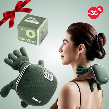 جهاز تدليك الرقبة الحراري – النسخة الاحترافية الخفيفة