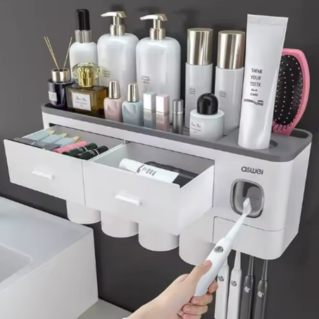 حامل فرش الأسنان,متعدد الوظائف