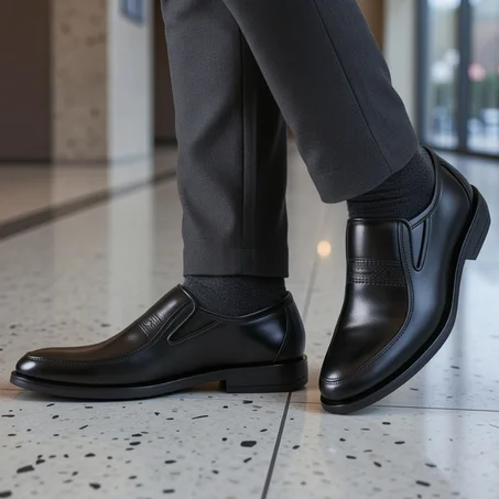 Chaussures en cuir confortables