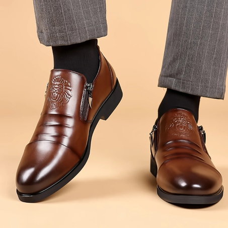 Chaussure en cuir souples et confortable