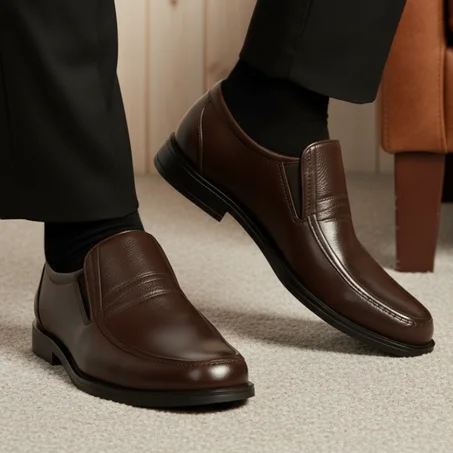 Chaussures en cuir confortables