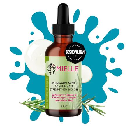 زيت الشعر بالروزماري والنعناع