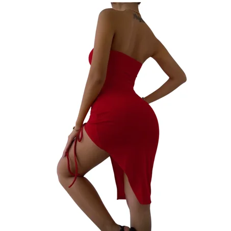 Ring Cut-Out Bodycon Dress