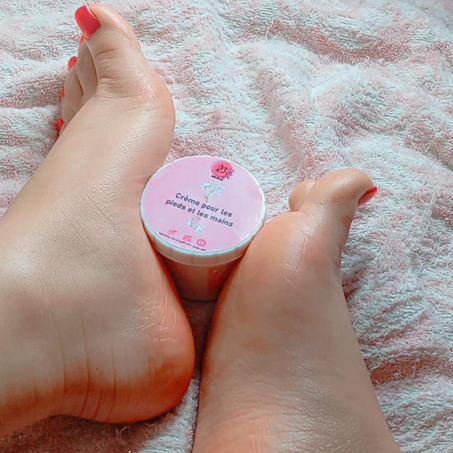 Crème pour les pieds