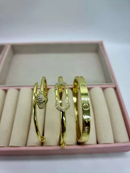 براسلي ثلاثي من ثلاثة k acier inoxydable