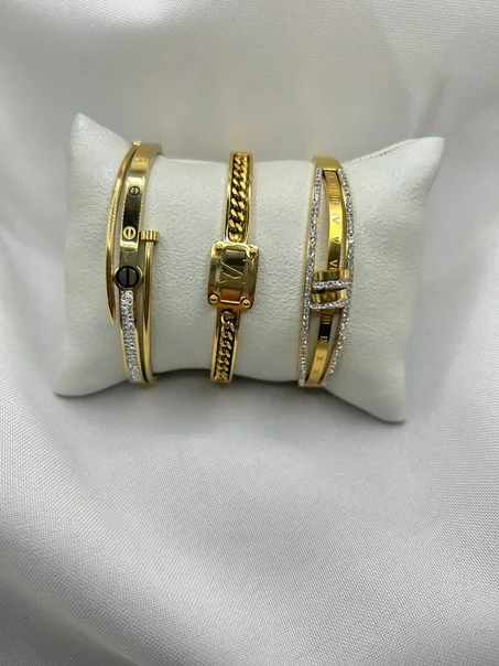 براسلي ثلاثي من ثلاثة اشكال acier inoxydable