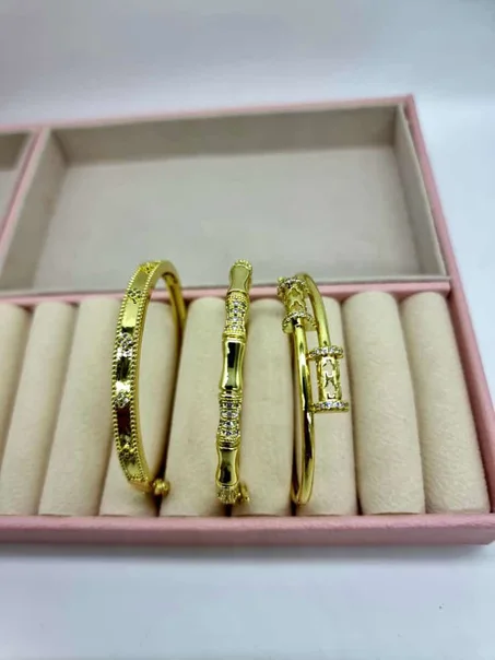 براسلي ثلاثي من ثلاثة q acier inoxydable