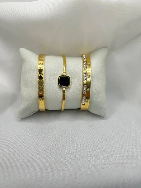 براسلي ثلاثي من ثلاثة اشكال acier inoxydable