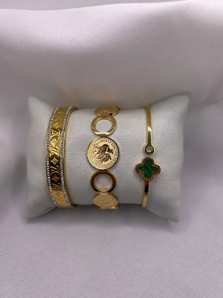 براسلي ثلاثي من ثلاثة اشكال acier inoxydable