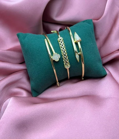 براسلي ثلاثي من ثلاثة اشكال acier inoxydable