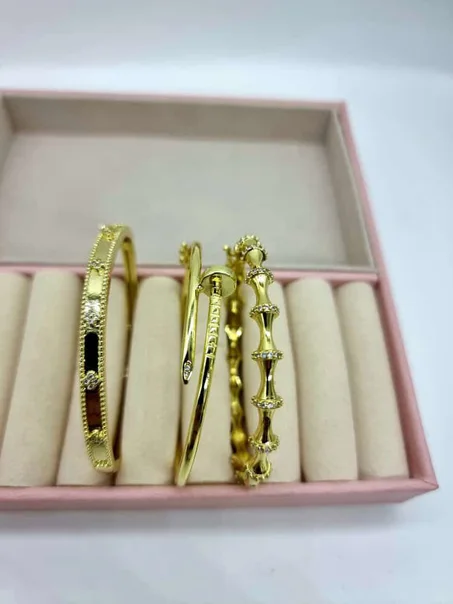 براسلي ثلاثي من ثلاثة b acier inoxydable