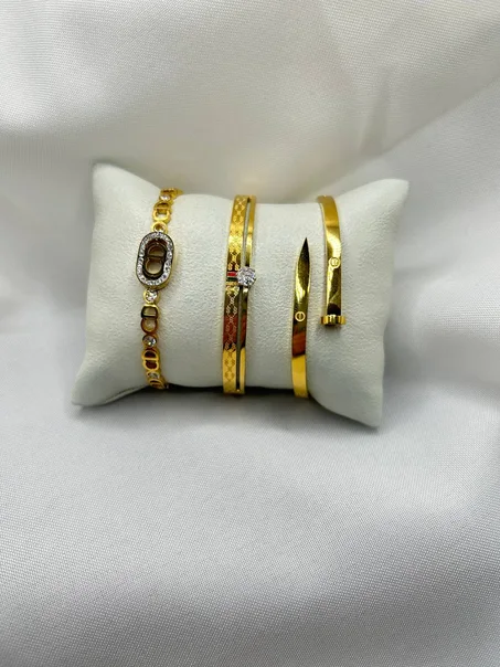 براسلي ثلاثي من ثلاثة اشكال acier inoxydable