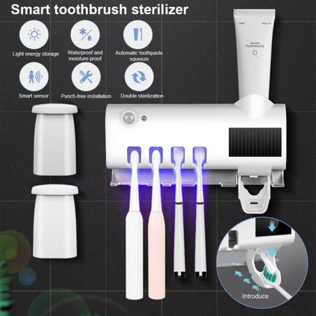 🤩🤩معقم فرشاة الأسنان الذكي بالأشعة فوق البنفسجية🌠🌠