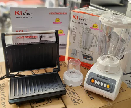 --Pack paninieuse kitchef + blender 2in1 kitchef--