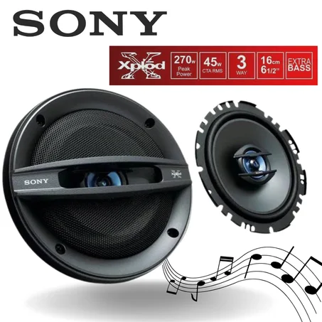 SONY Extra BASS Haut-Parleur (2Pcs) Standard 16cm 270W