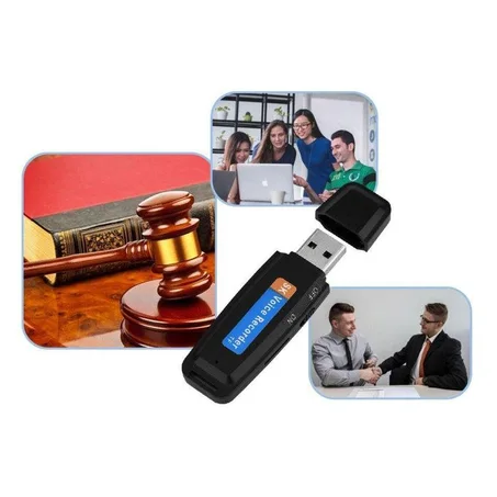 USB مسجل الاصوات على شكل مفتاح