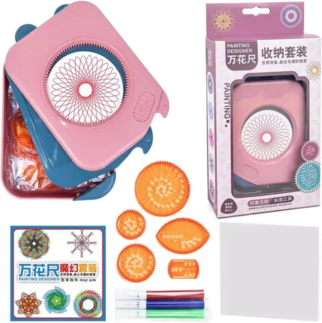 Kit Spirographe Complet avec Rangement