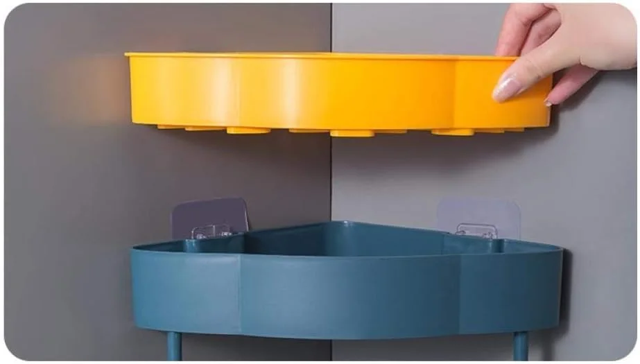 Étagère Murale de Salle de Bain à Ventouse