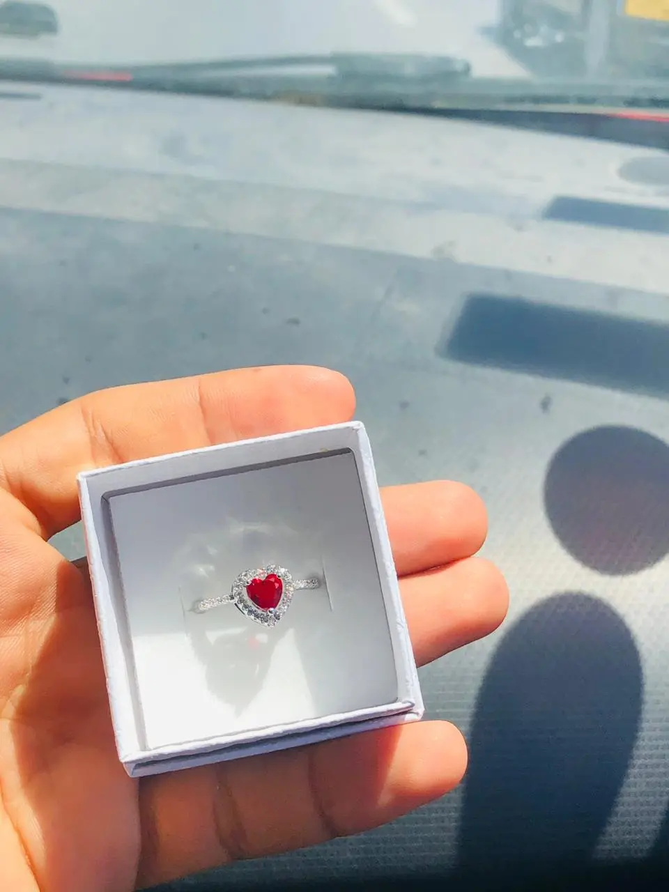 Bague Pandora Cœur Acier Inoxydable