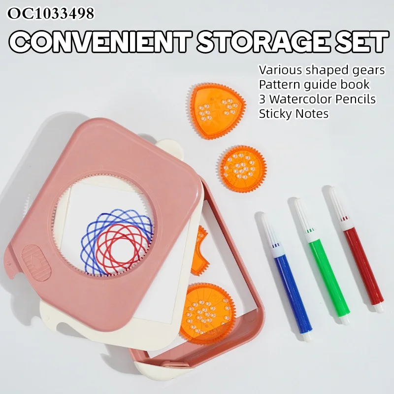 Kit Spirographe Complet avec Rangement