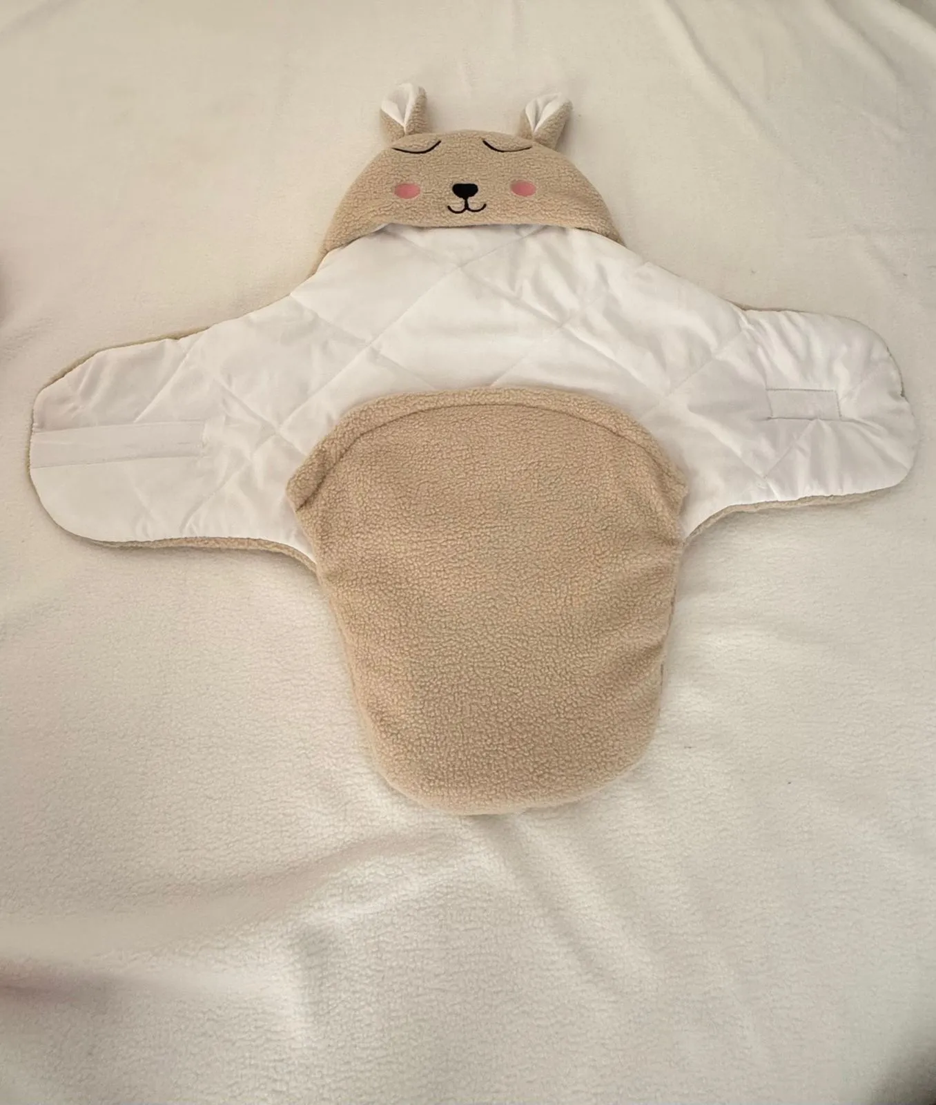 Fauteuil Bébé en Peluche Ourson - Confort & Support