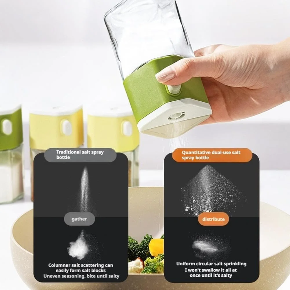 Distributeur de Sel 2 en 1 - Dosage Précis 0.5g