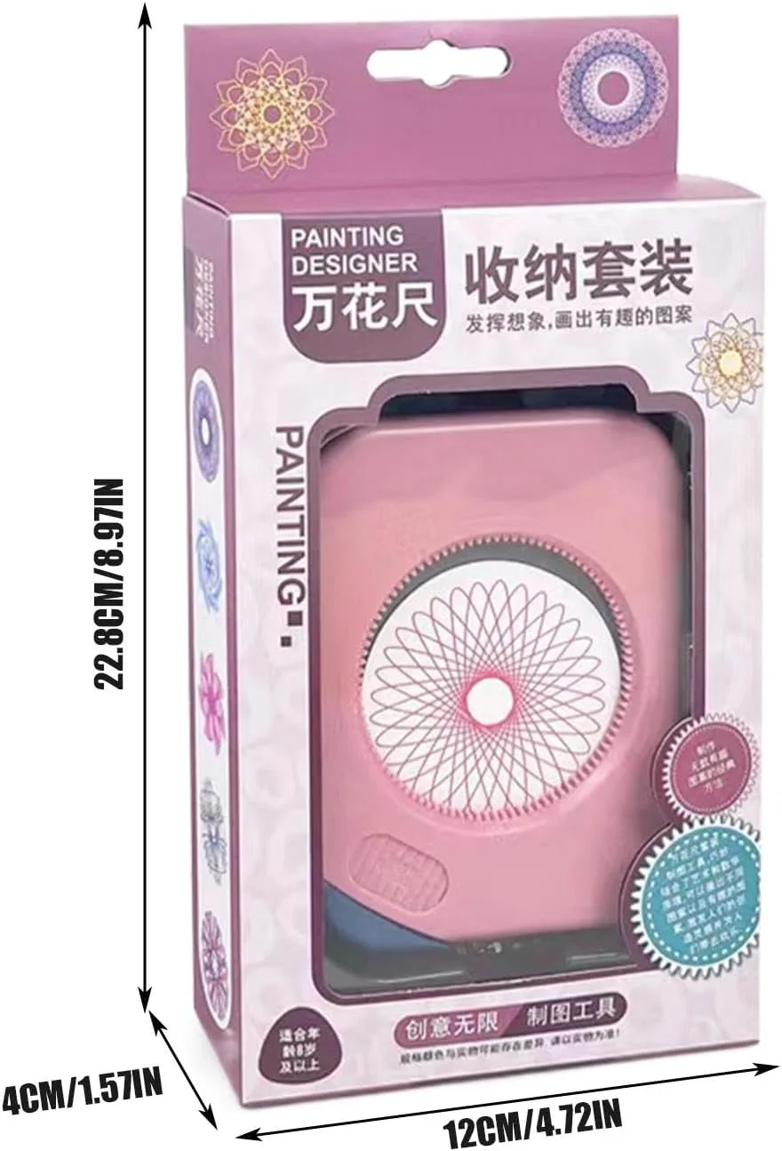 Kit Spirographe Complet avec Rangement