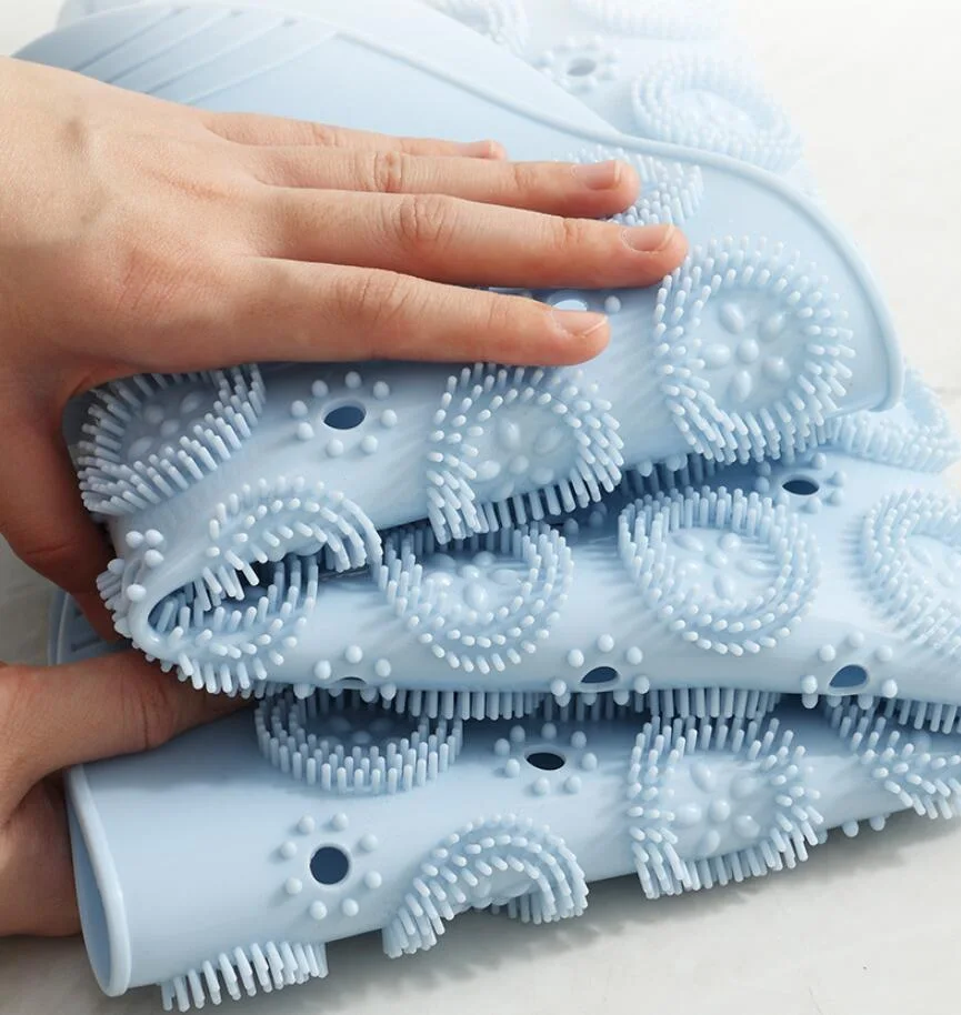 Tapis de Douche Exfoliant Massant Antidérapant