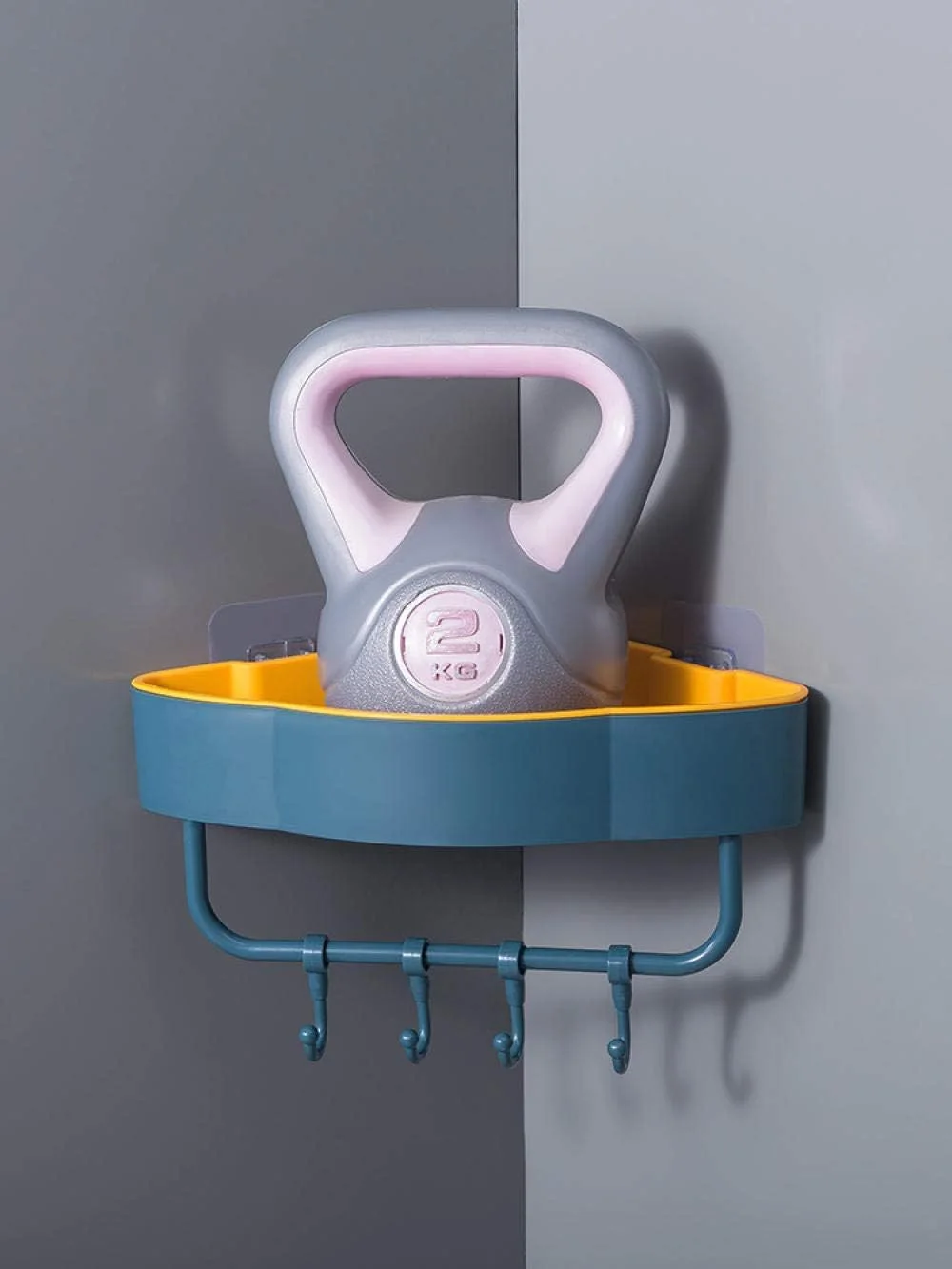 Étagère Murale de Salle de Bain à Ventouse