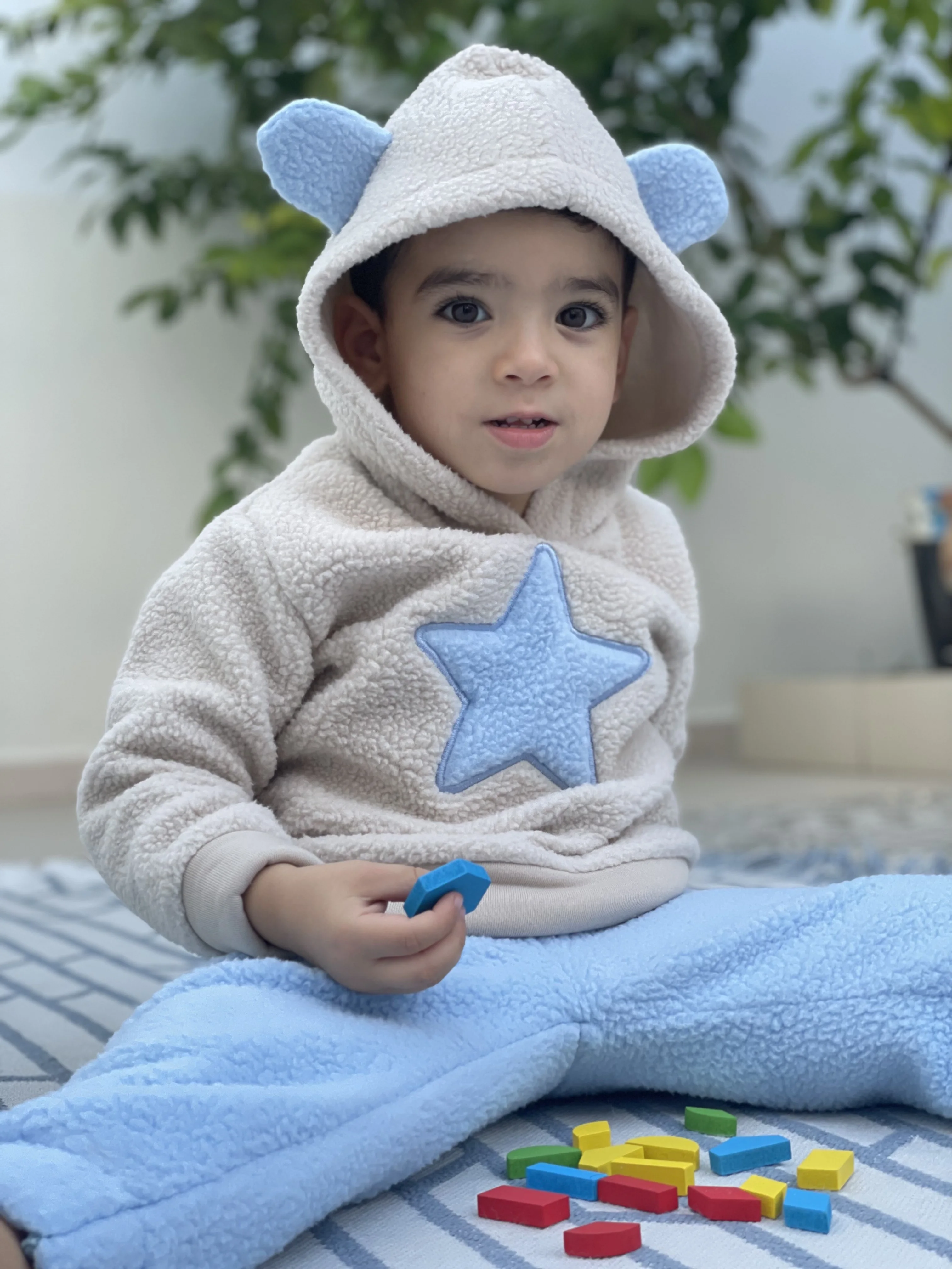 Ensemble Doux Étoile - Hiver Confort Bébé