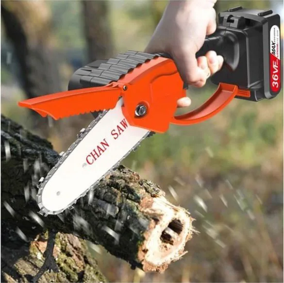 Scie Électrique Sans Fil 48V – Scie à Chaîne Portable