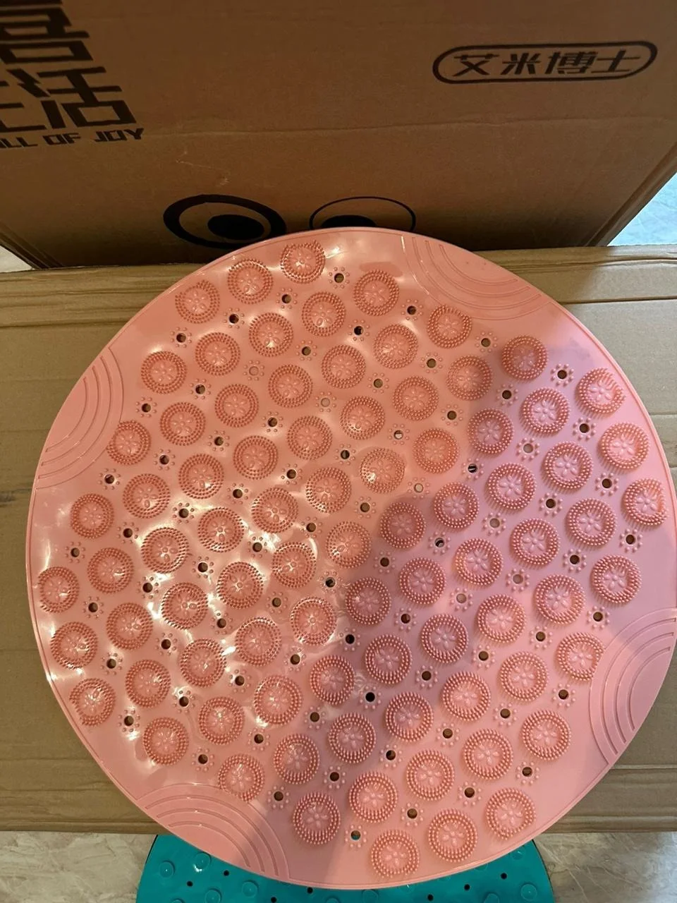 Tapis de Douche Exfoliant Massant Antidérapant