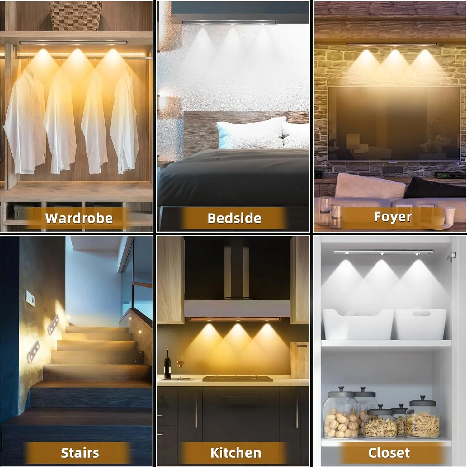 Lampe LED Intelligente pour Armoire 60cm