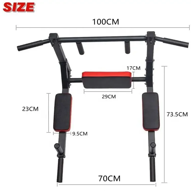 Barre de Traction Murale Multifonctionnelle - 200kg