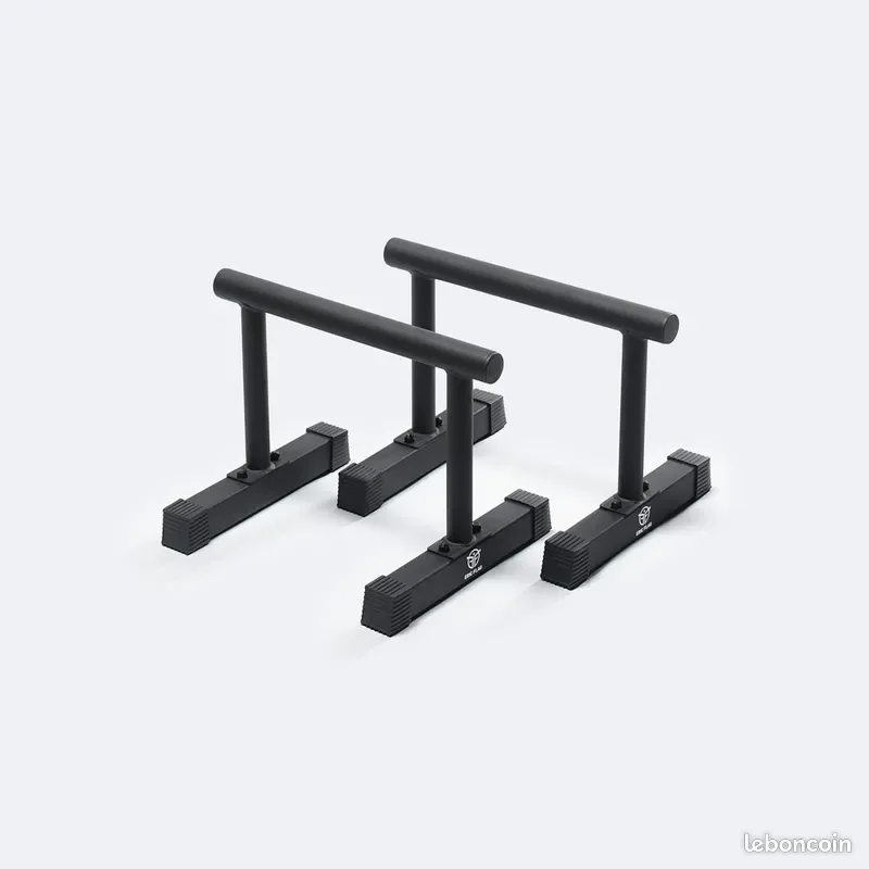 Lot de 2 Parallettes Eric Flag pour Calisthenics