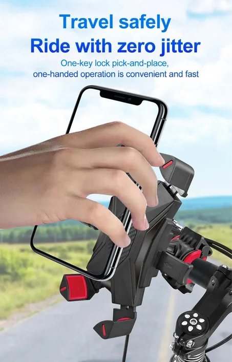 Support Téléphone Moto/VTT Universel