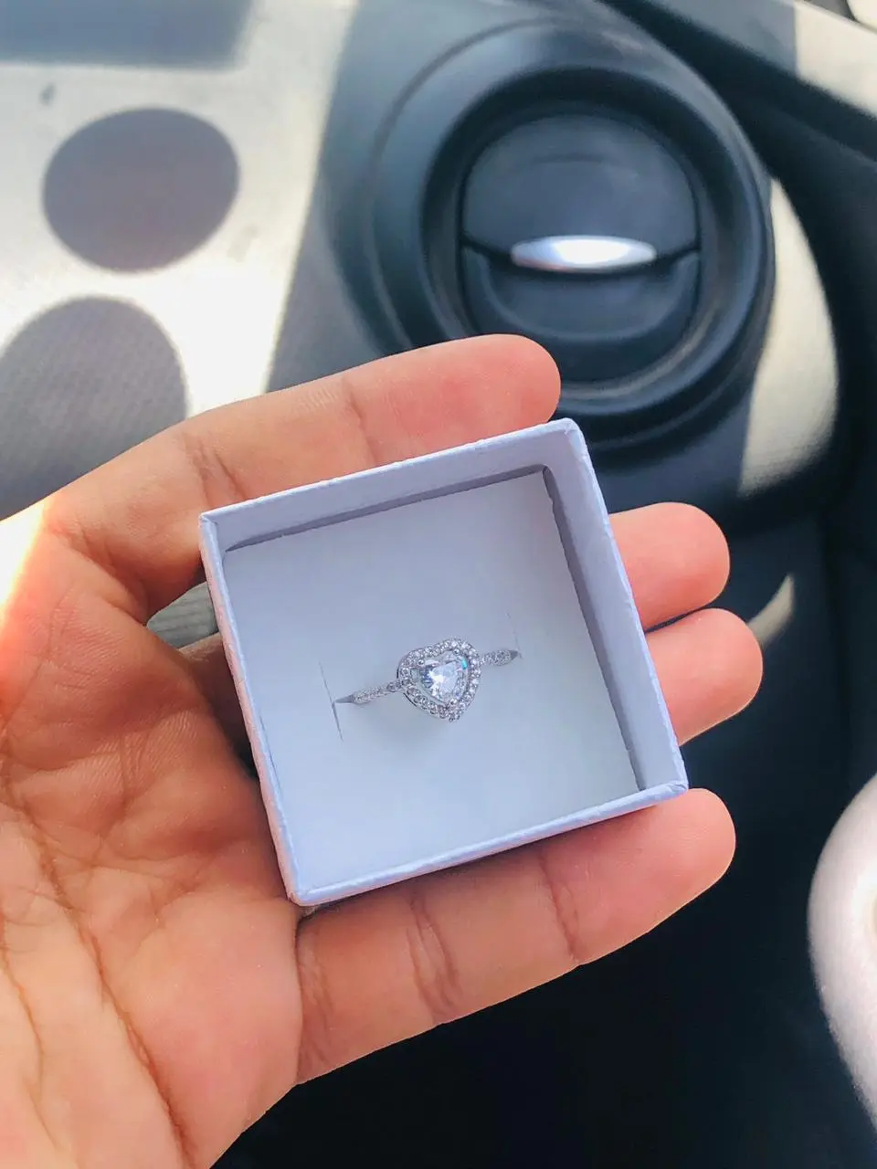 Bague Pandora Cœur Acier Inoxydable