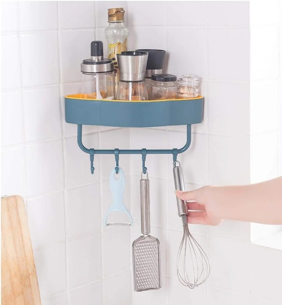 Étagère Murale de Salle de Bain à Ventouse