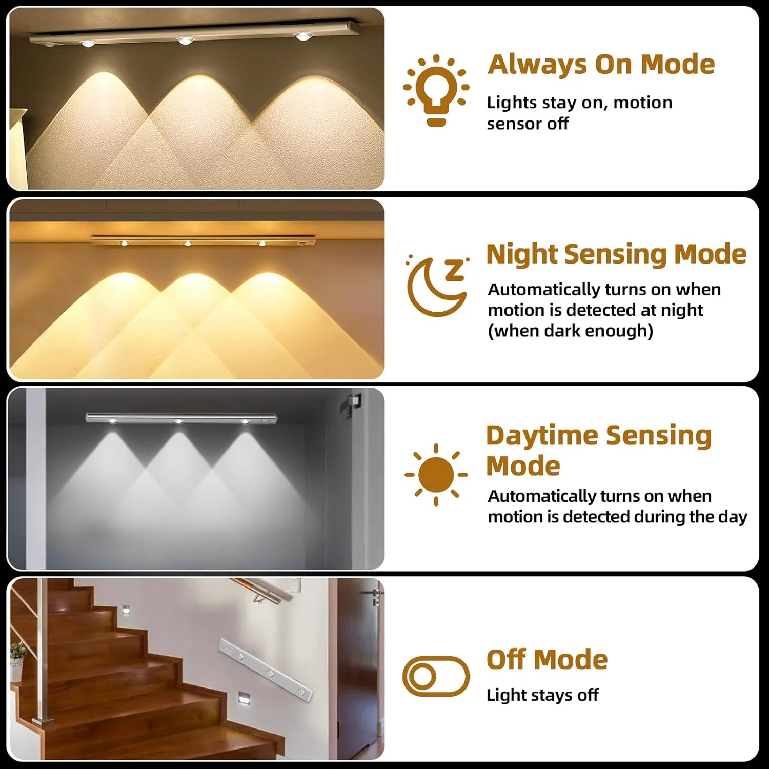 Lampe LED Intelligente pour Armoire 60cm