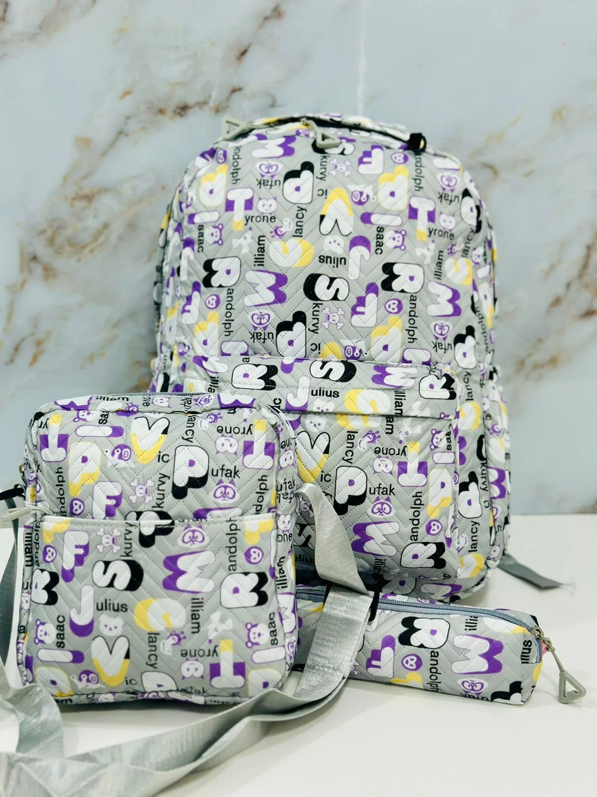 Sacs à Dos Pastel Motif Fun Enfant