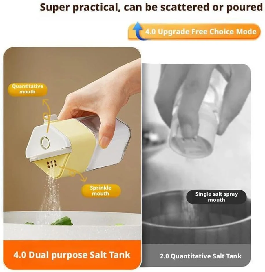 Distributeur de Sel 2 en 1 - Dosage Précis 0.5g