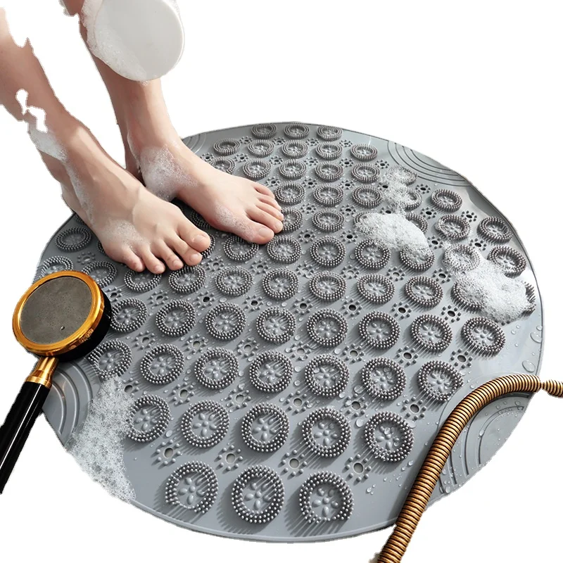 Tapis de Douche Exfoliant Massant Antidérapant