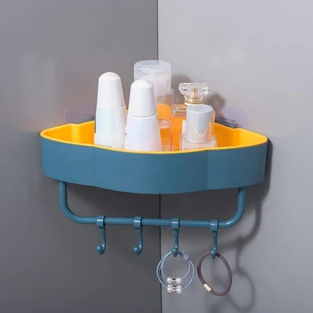 Étagère Murale de Salle de Bain à Ventouse