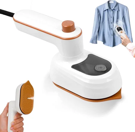 "مكواة بخار محمولة بقوة 30 وات - الحل المثالي لملابس مرتبة أثناء السفر والمنزل"