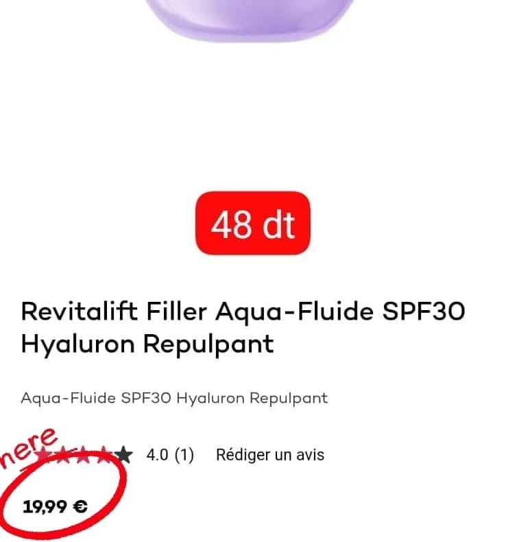 L'oreal Revitalift Filler SPF30