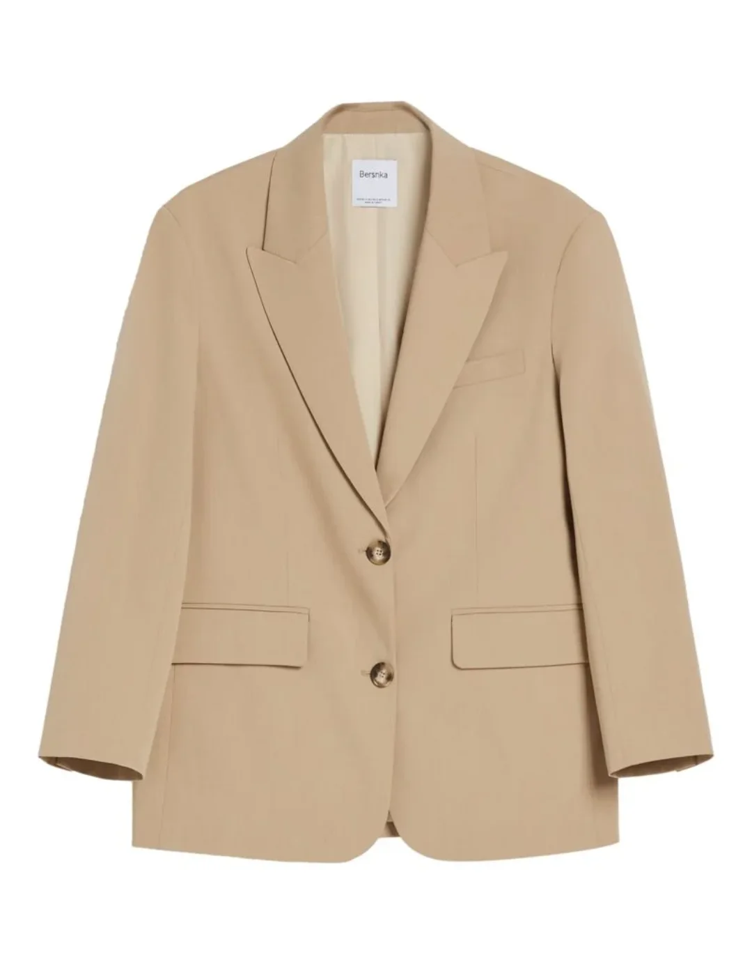 Blazer Camel - Bershka