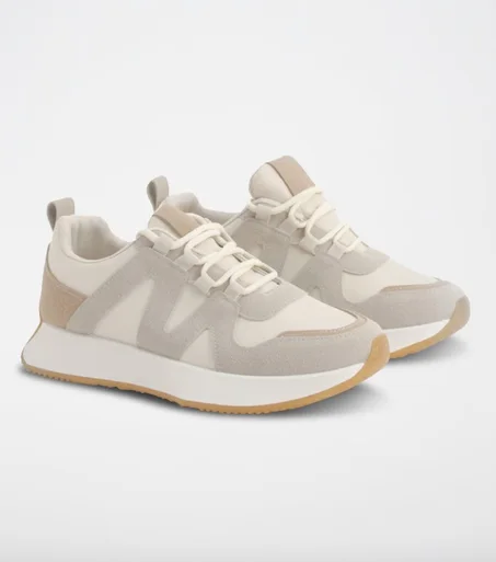 Baskets Crème - Boohoo