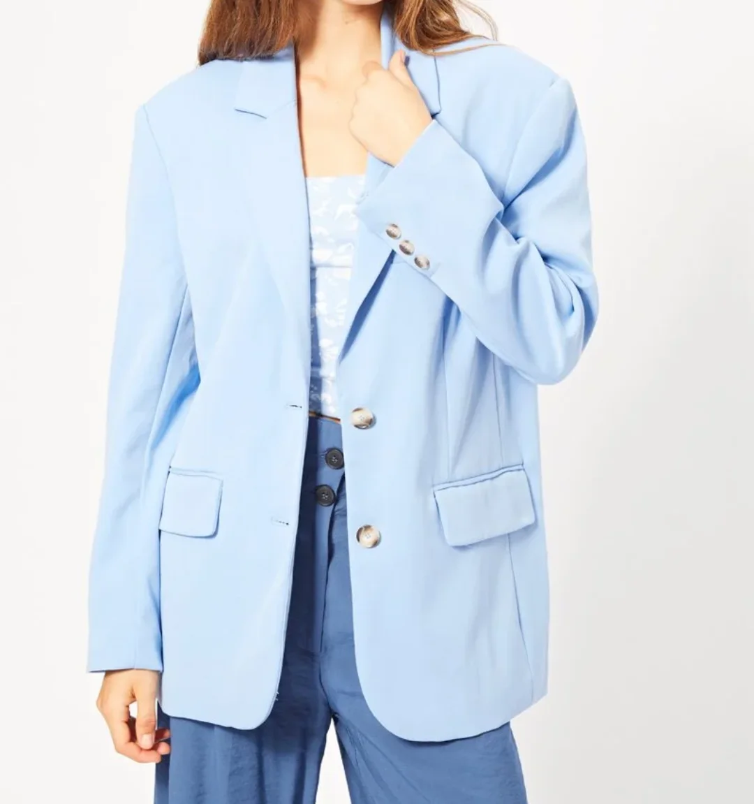 Veste bleu - Beshka