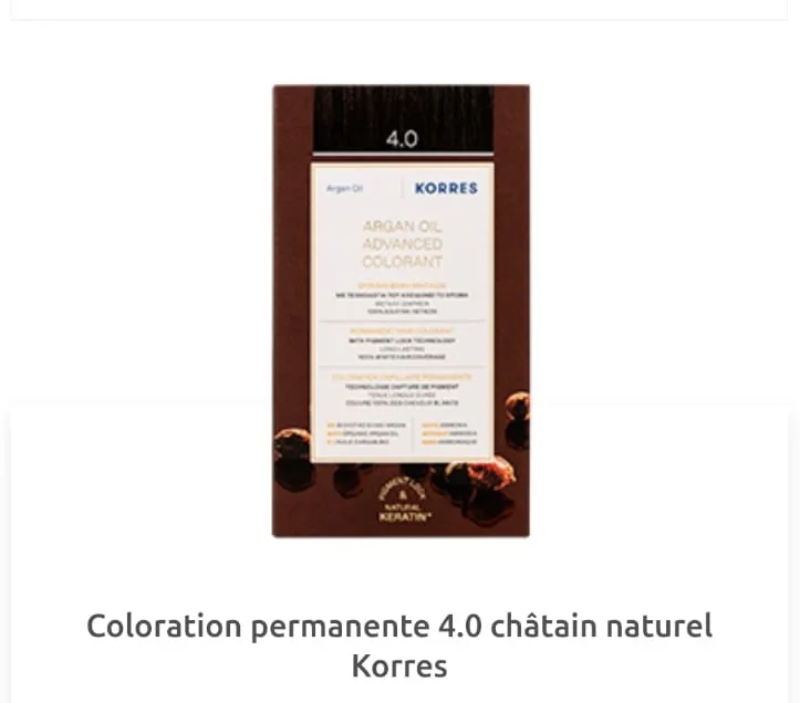 Korres Coloration 4.0 Châtin