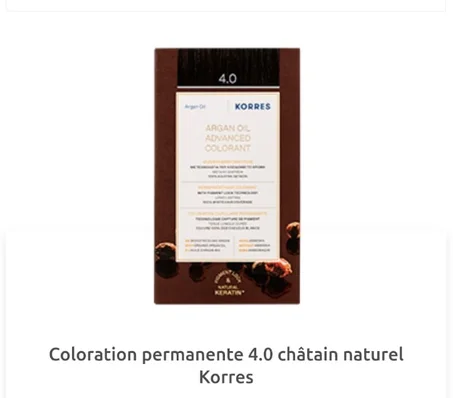 Korres Coloration 4.0 Châtin